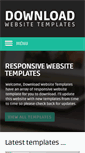 Mobile Screenshot of downloadwebsitetemplates.co.uk